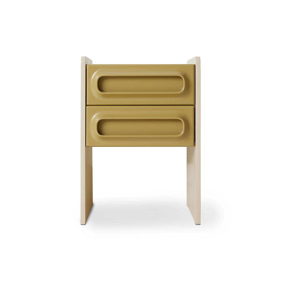 Space Nightstand Sage Cream