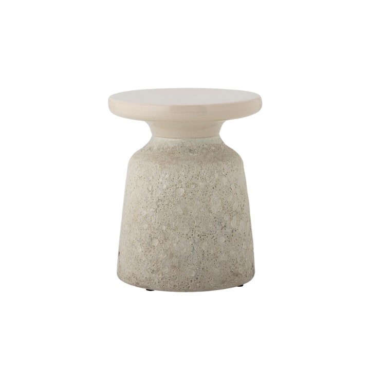Solana side table white