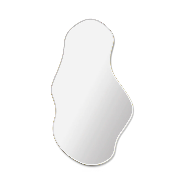 Pond Mirror Large Brass