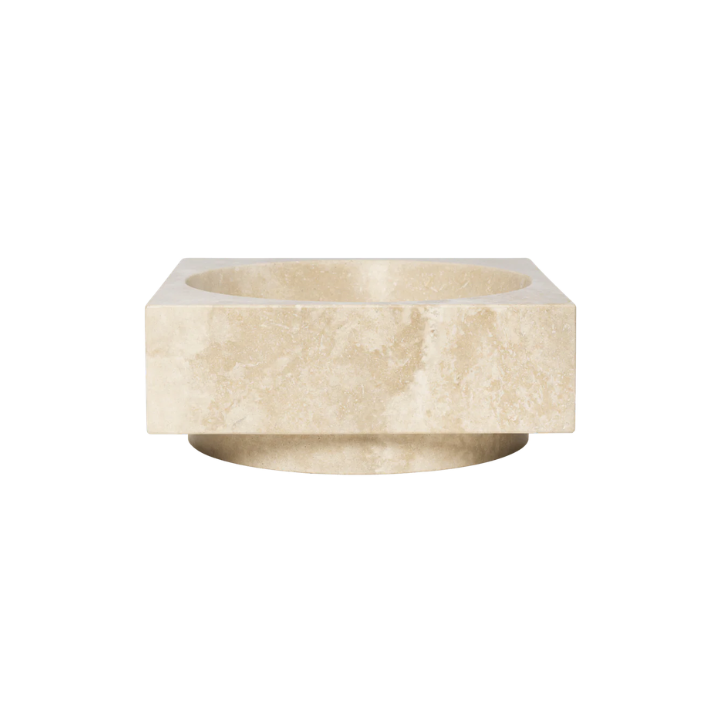 Hew High Centrepiece Travertine
