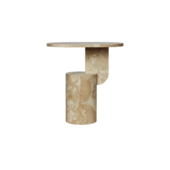 Insert Side Table Stone Sand