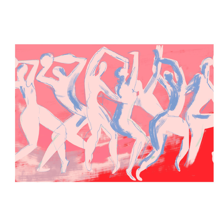 By Garmi Dancing 50x70