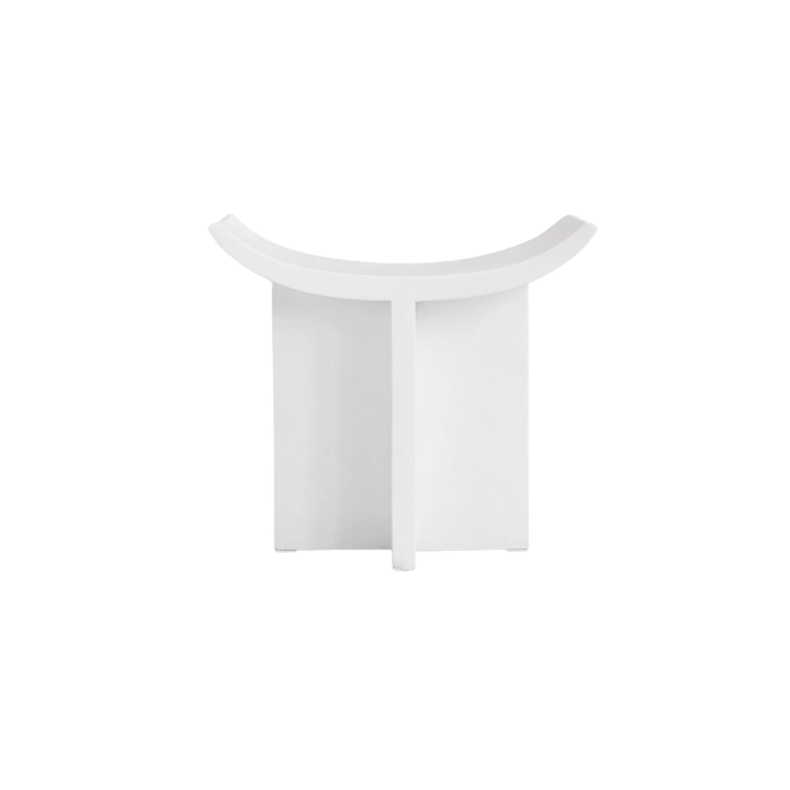 Brutus Stool White