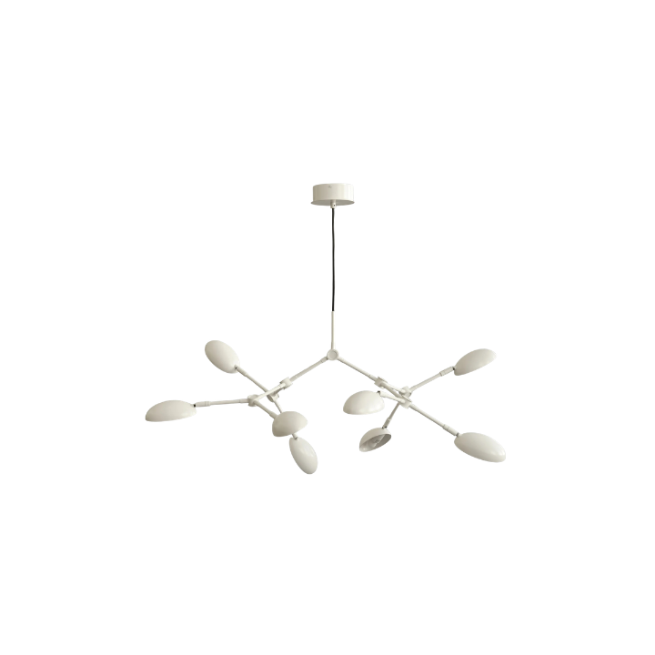 Drop Chandelier Mini White