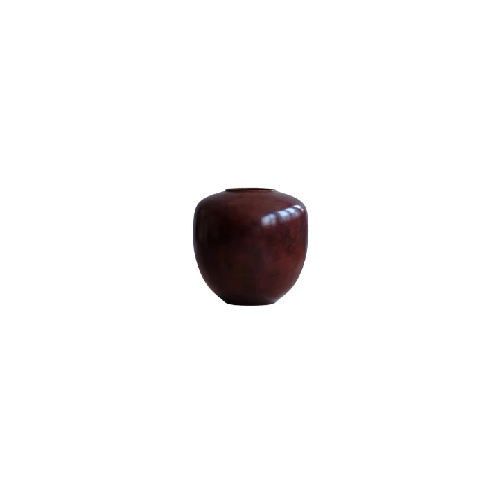 Sunao Vase Maroon