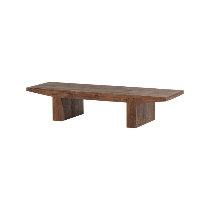 Eron Coffee Table Acacia Wood Brown