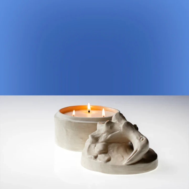 Bougie Ambiance Ivoire Encens