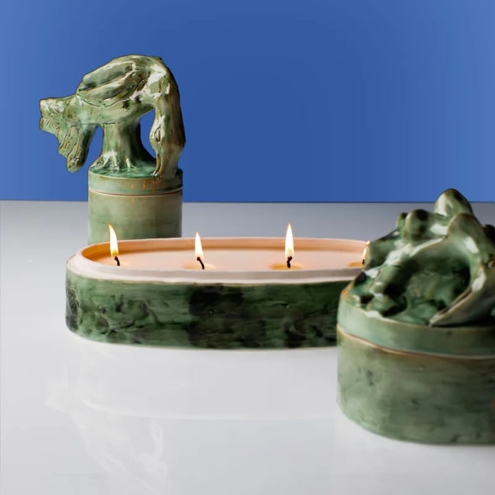Bougie Ambiance Vert Sonata