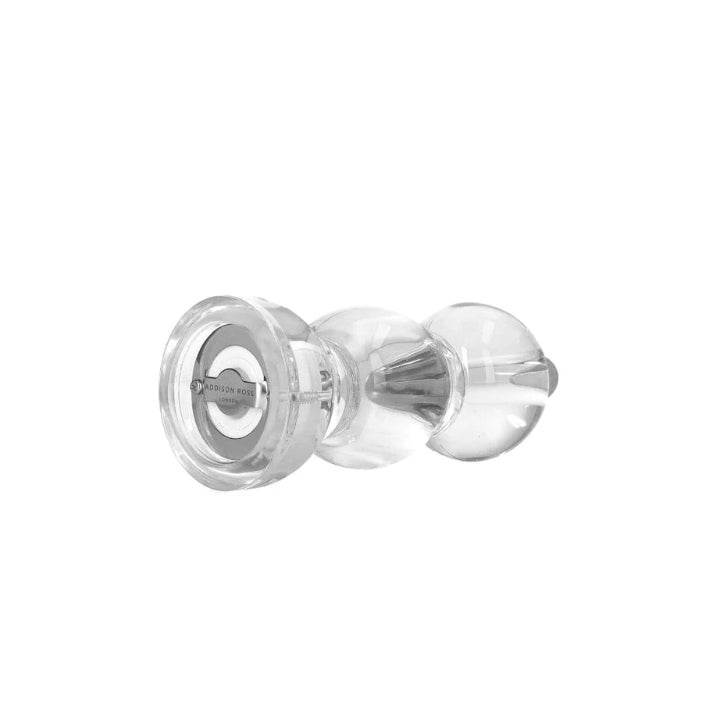 Moulin à Sel et Poivre Bobbin en Verre 14 cm