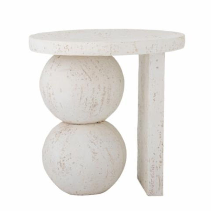 Tally Side Table White