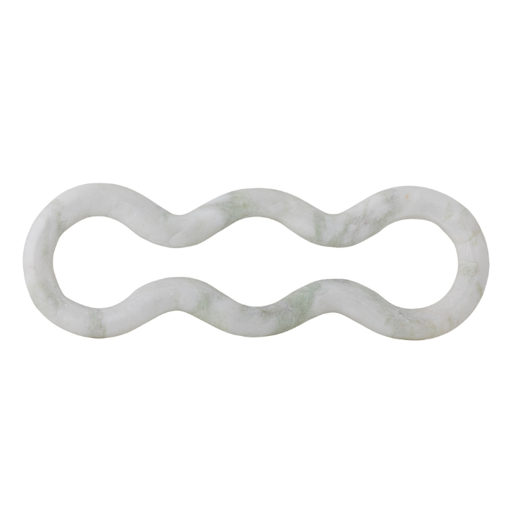 Vivien Trivet Green Marble
