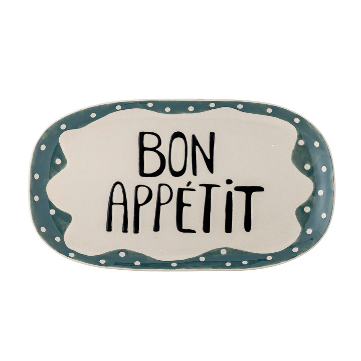Soline Serving Plate Bonne Appetit