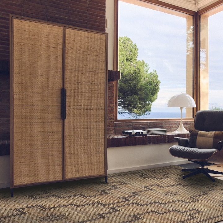 Pioneer rattan cupboard
