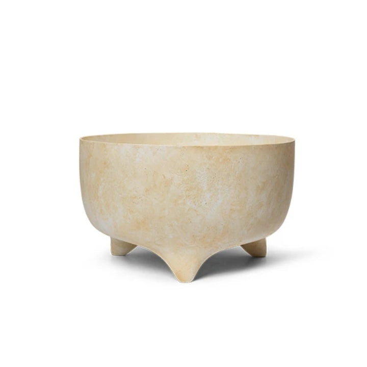 Evoke Pot Warm Sand H 25