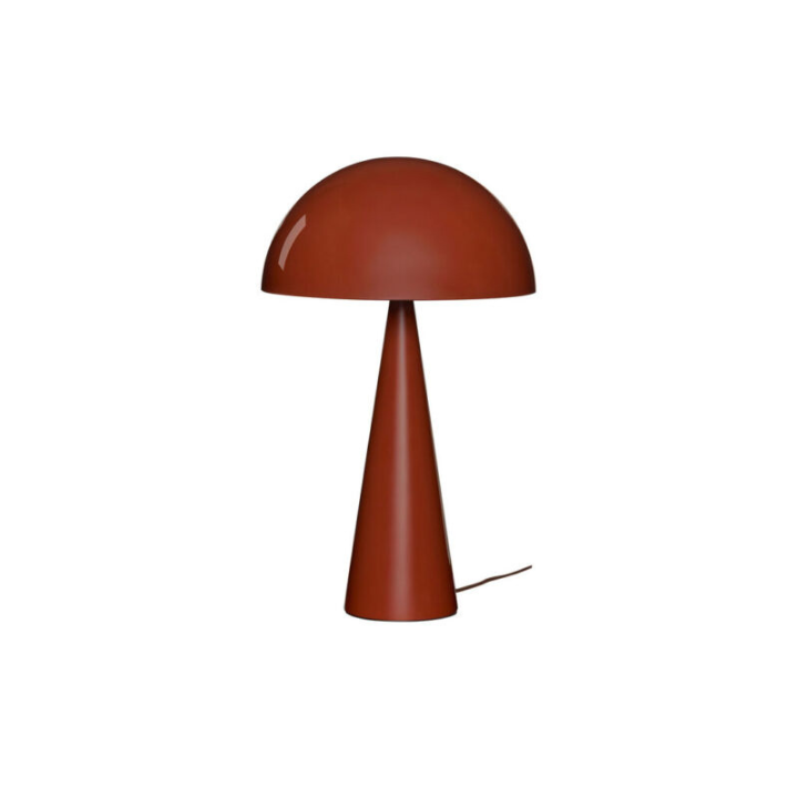 Mush Table Lamp Tall Brown