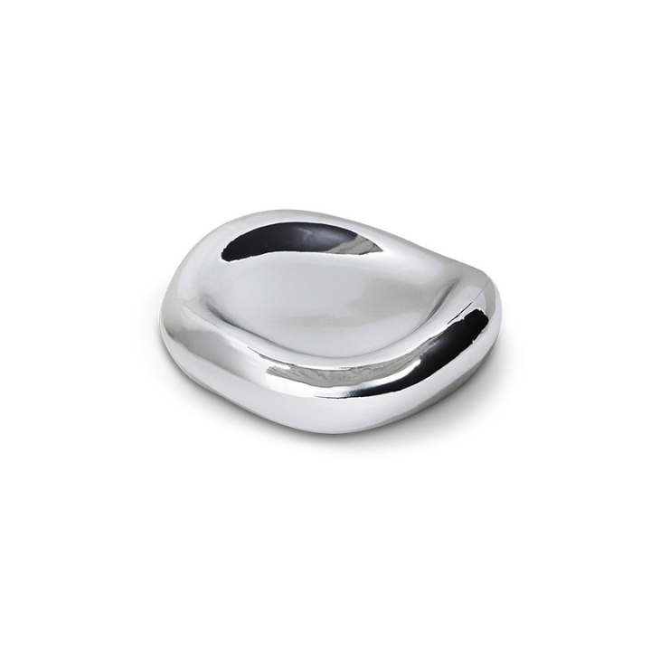 Gleam Glass Bowl Chrome