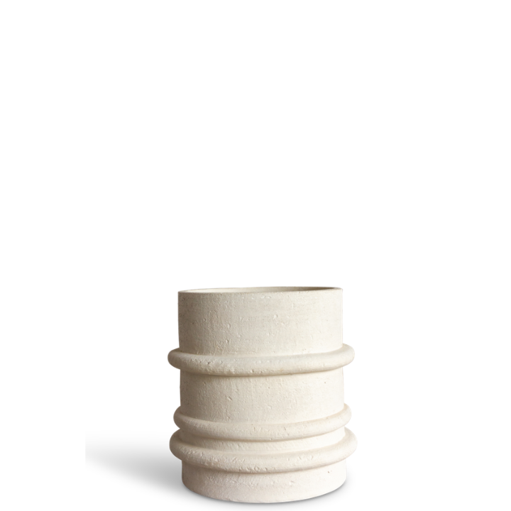 Planter Preston Small Ceramic White