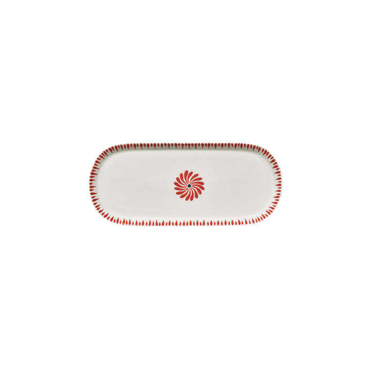 Plat De Service Oval