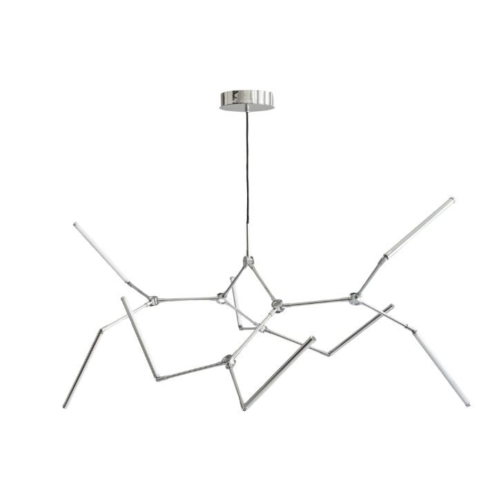 Stick Chandelier Chrome