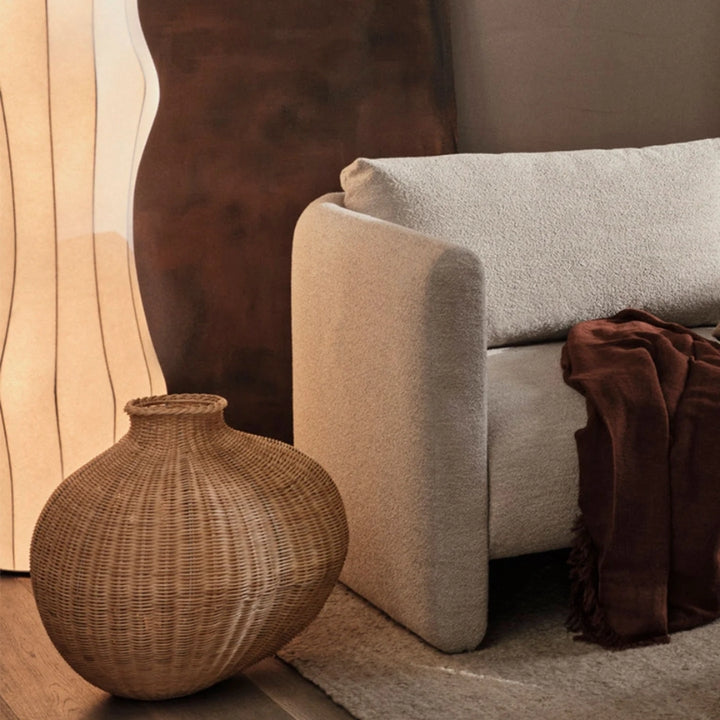 Bola Braided Floor Vase