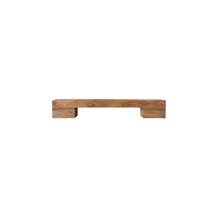 Teak lowboard block
