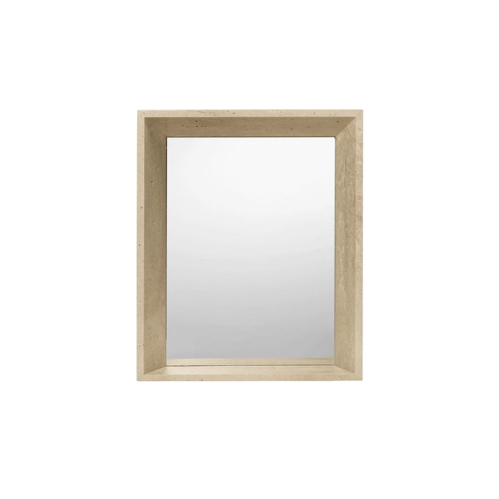 Lancer Mirror Travertine