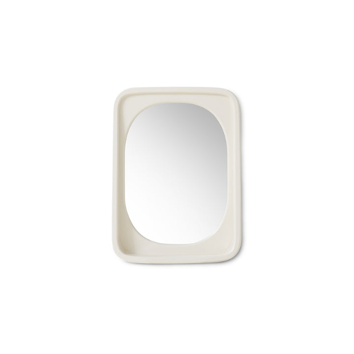 Curve Mirror Eggshell