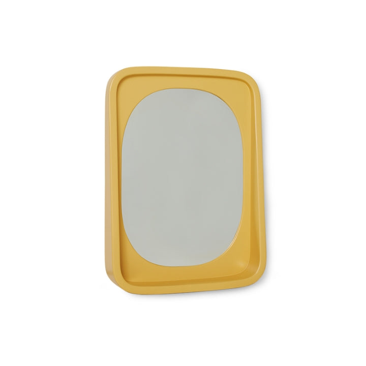 Curve Mirror Ochre Matt