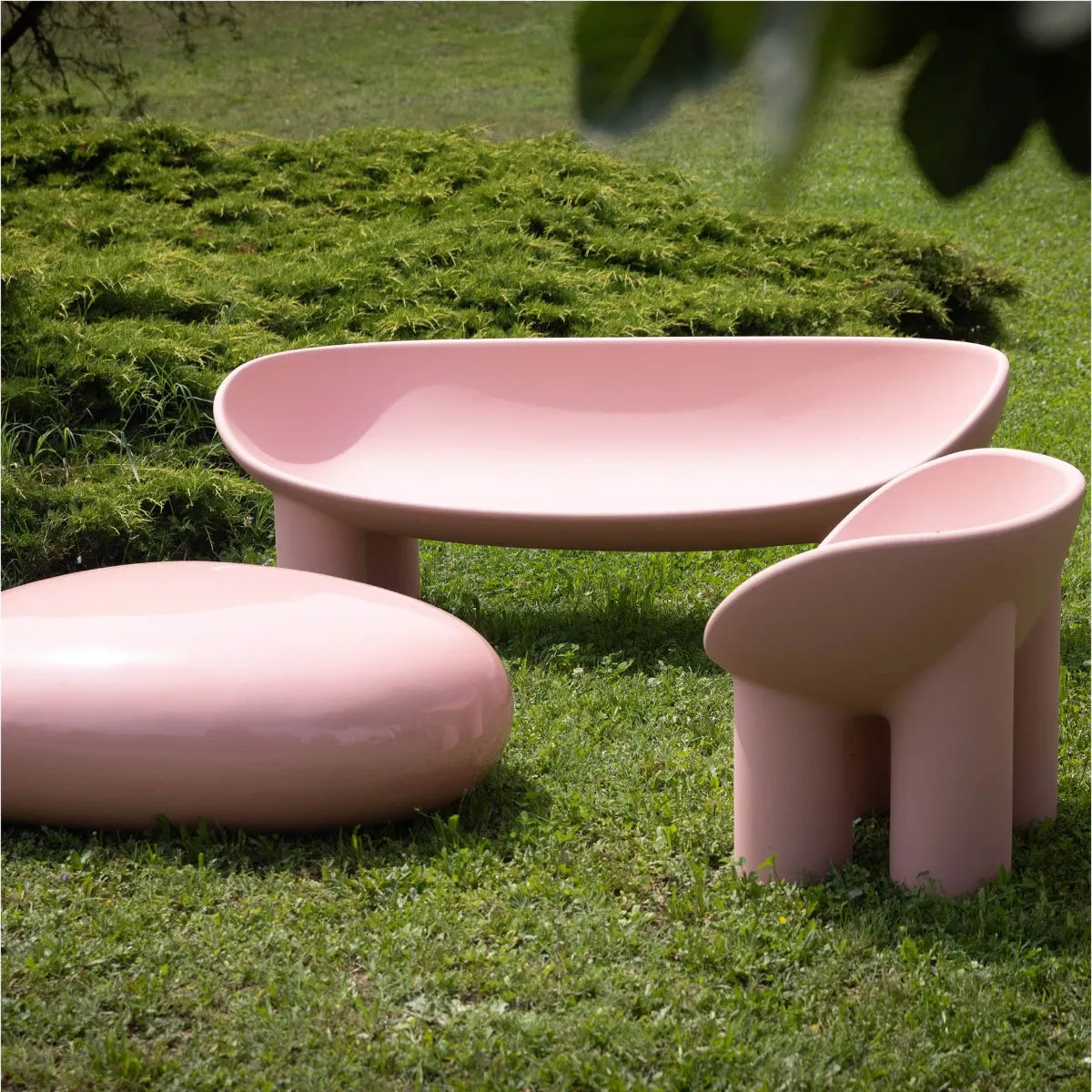 Fauteuil Roly Poly 2 Places - Rosa Carne